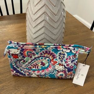 NWT Vera Bradley Hello Kitty Cosmetic Bag